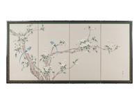 A Japanese Four-Panel Screen - Donated