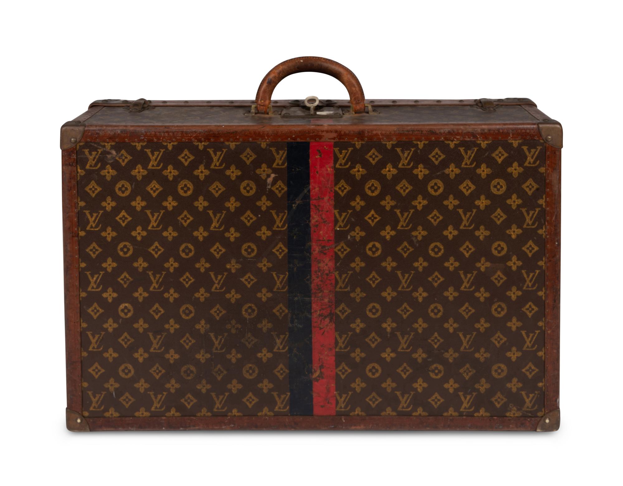 Louis Vuitton Suitcase from the Palmer Family, Early 20th Century