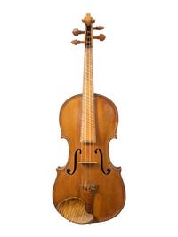A French Violin with Mother-of-Pearl Inlay