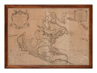 JAILLOT, Alexis-Hubert (1632-1712). Amerique Septentrionale divisee en ses principales parties . Paris, 1713.