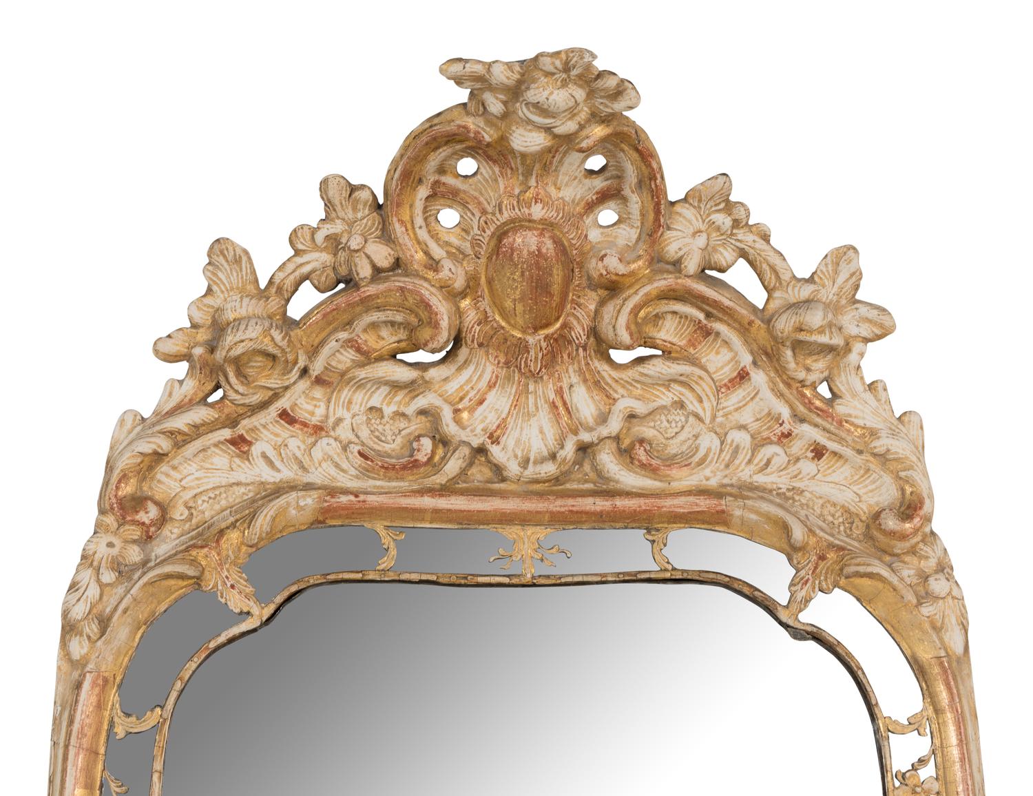 An Italian Giltwood Mirror