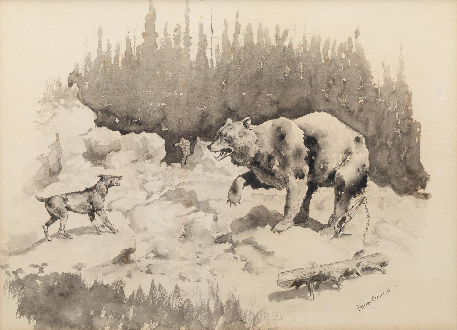 The Bear-Trap (Trapped in the Wilderness) , 1892