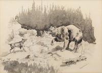 The Bear-Trap (Trapped in the Wilderness) , 1892