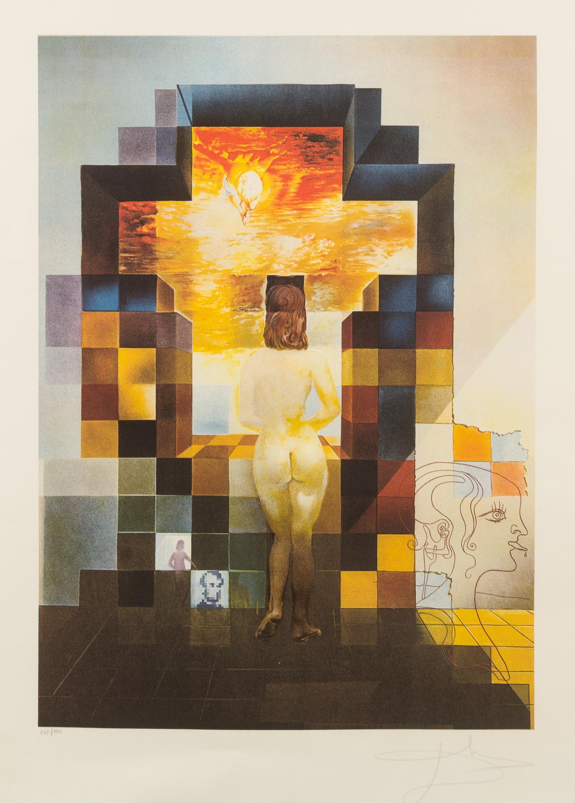Salvador Dali, (Spanish, 1904-1989), Lincoln in Dalivision, 1977