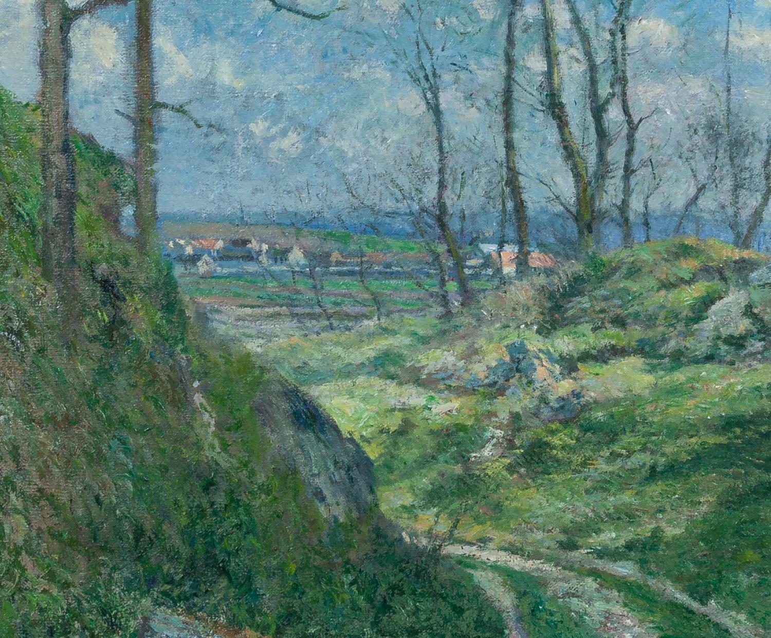 Paysage au premier printemps