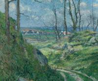 Paysage au premier printemps