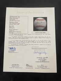 A Sandy Koufax Single Signed Autograph Baseball (JSA Letter)