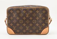A Louis Vuitton Monogram Canvas Trocadero 27 Bag, 10.5" x 7" x 2.75"; Adjustable strap: 45"- 56.