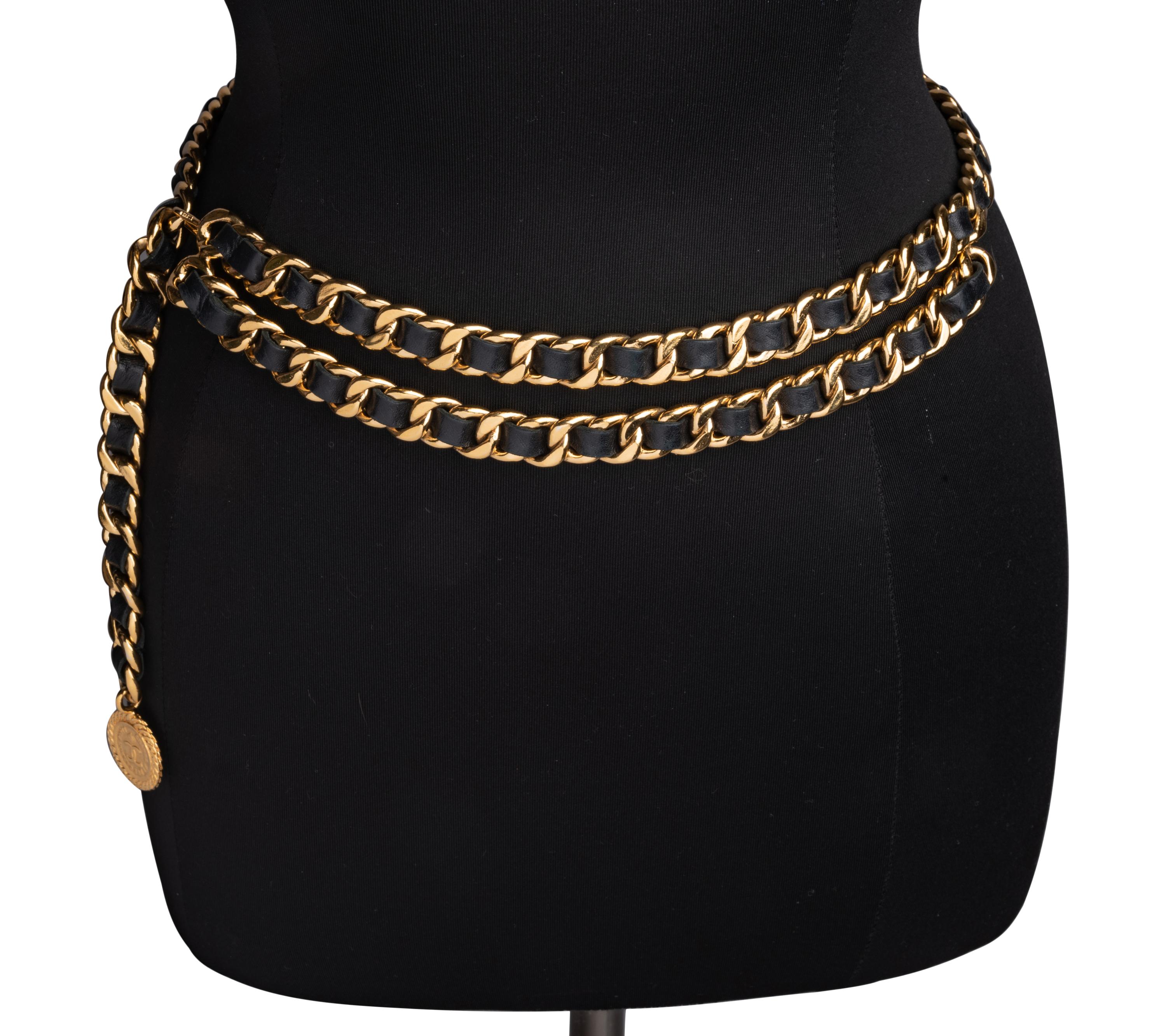 Chanel Chain and Madallion Belt, 1980-90s