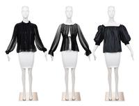 Three Designer Blouses: One Yves Saint Laurent, One Gianfranco Ferré, One Galanos, 1970-2000s