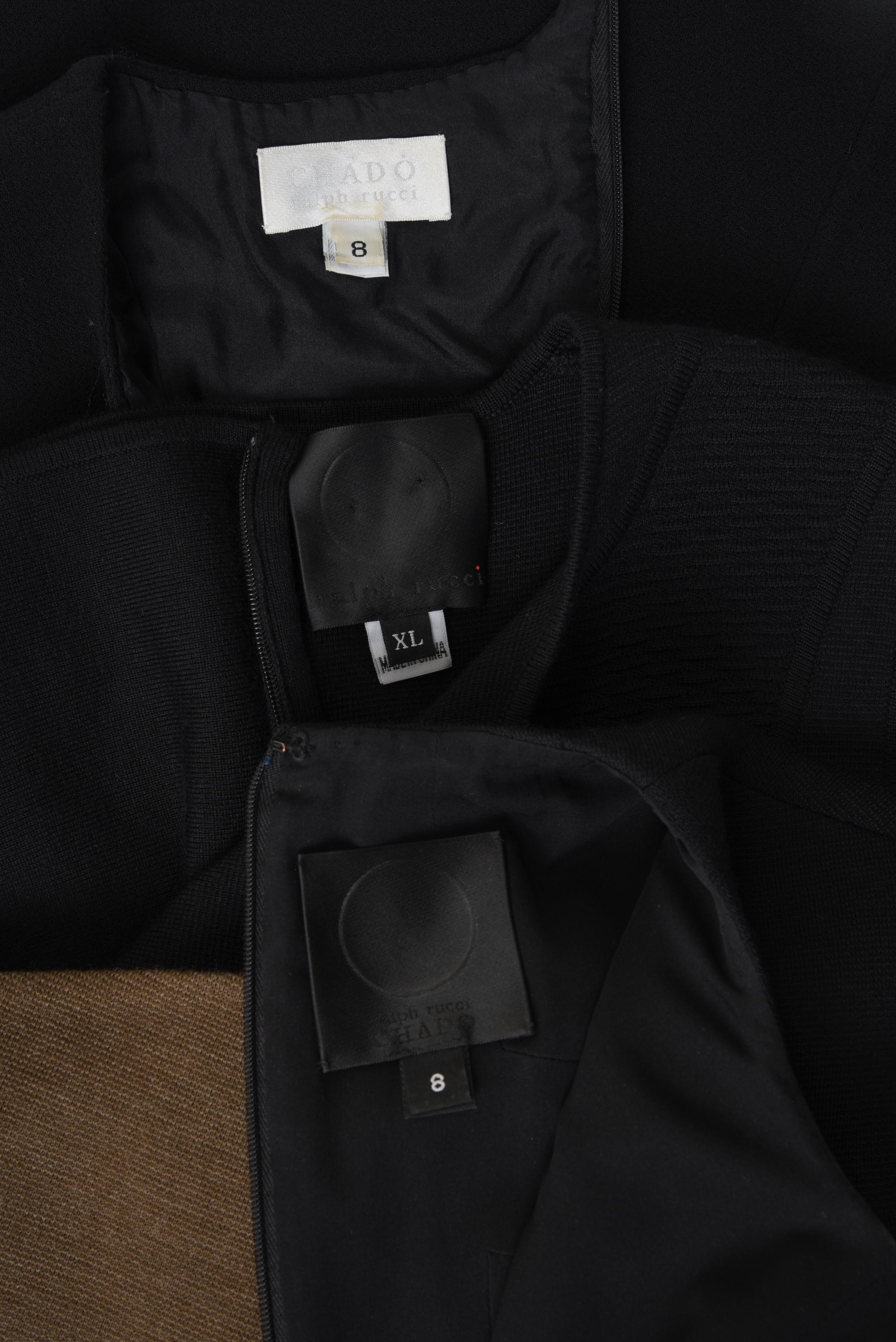 Three Ralph Rucci Dresses, 2000-10s