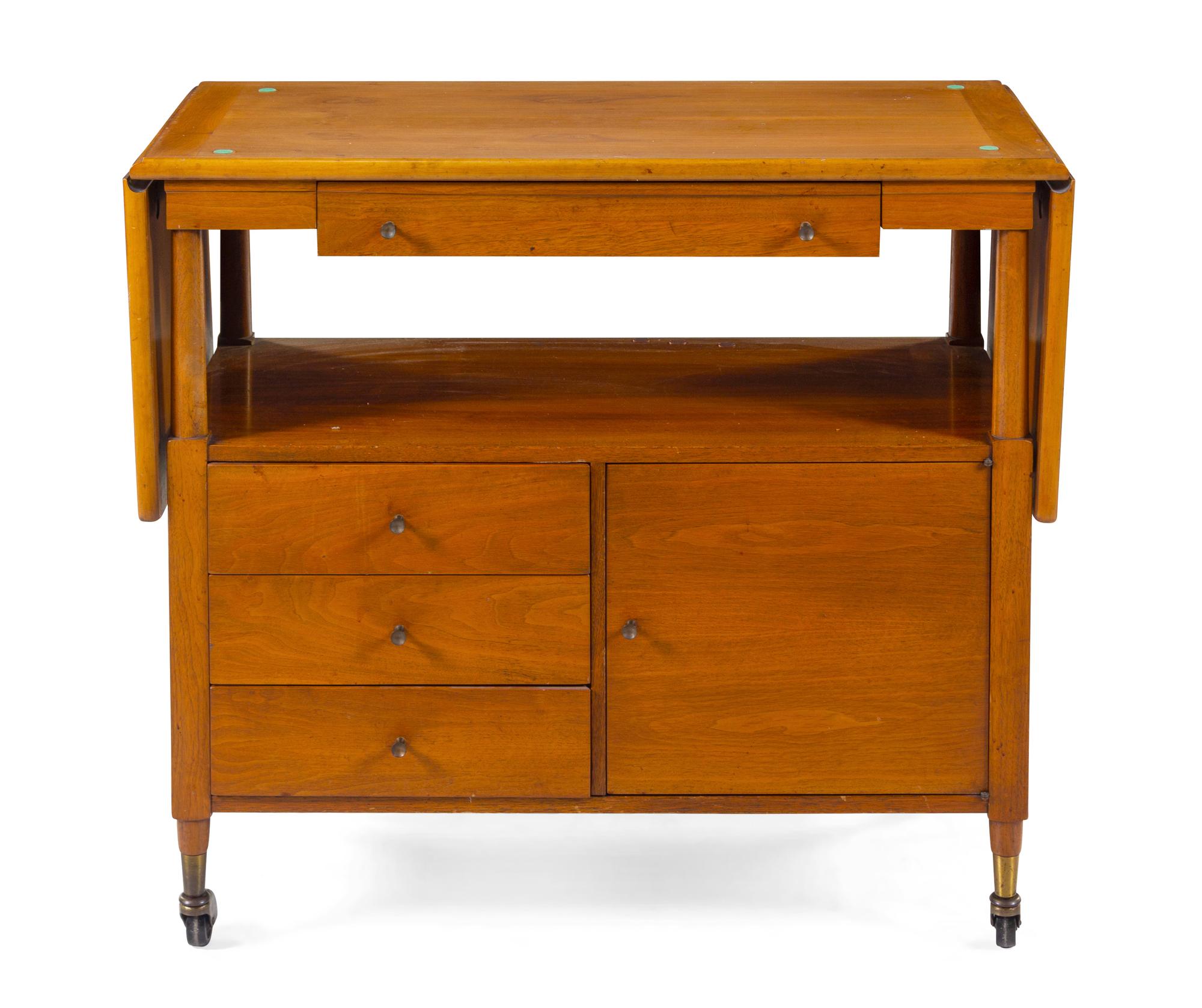 A Widdicomb Bar Cart — SECOND HALF 20TH CENTURY
