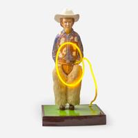 Michael Peed (American, b. 1945) Self-Portrait as a Cowboy, USA, circa 1973