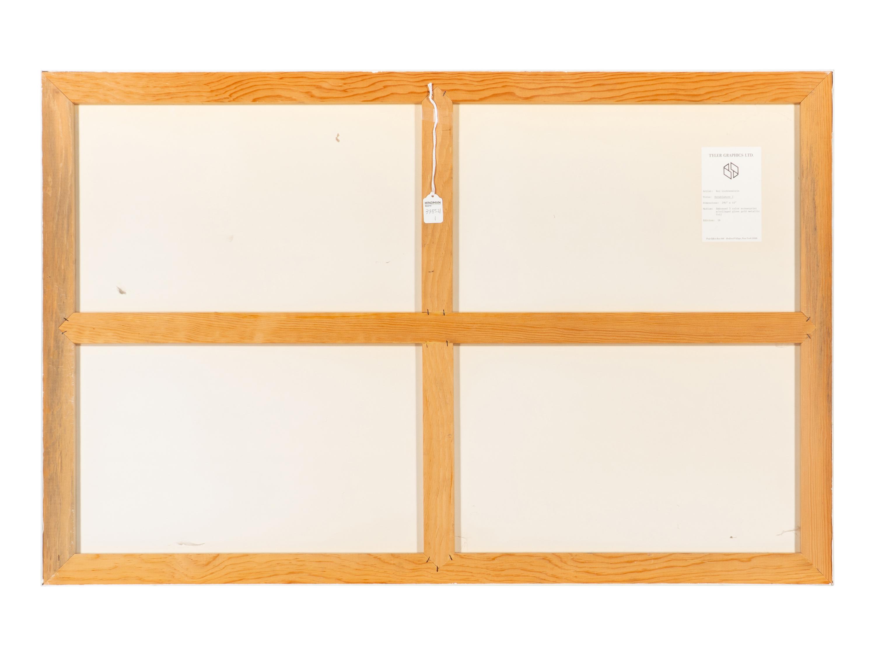 Entablature I , 1976