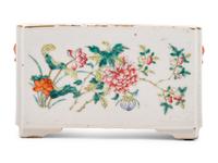 Two Chinese Famille Rose Porcelain Vessels