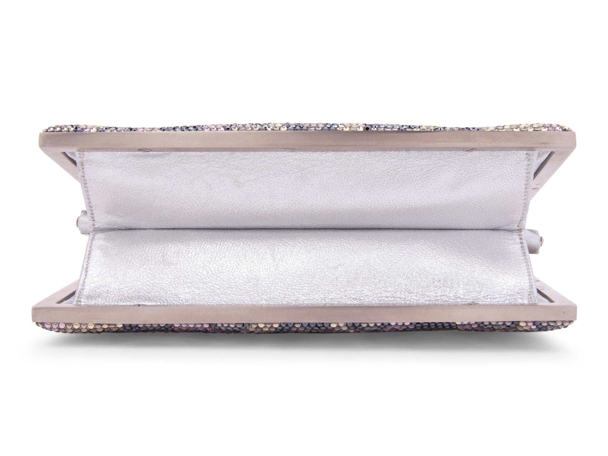 Judith Leiber Leopard Pattern Frame Bag