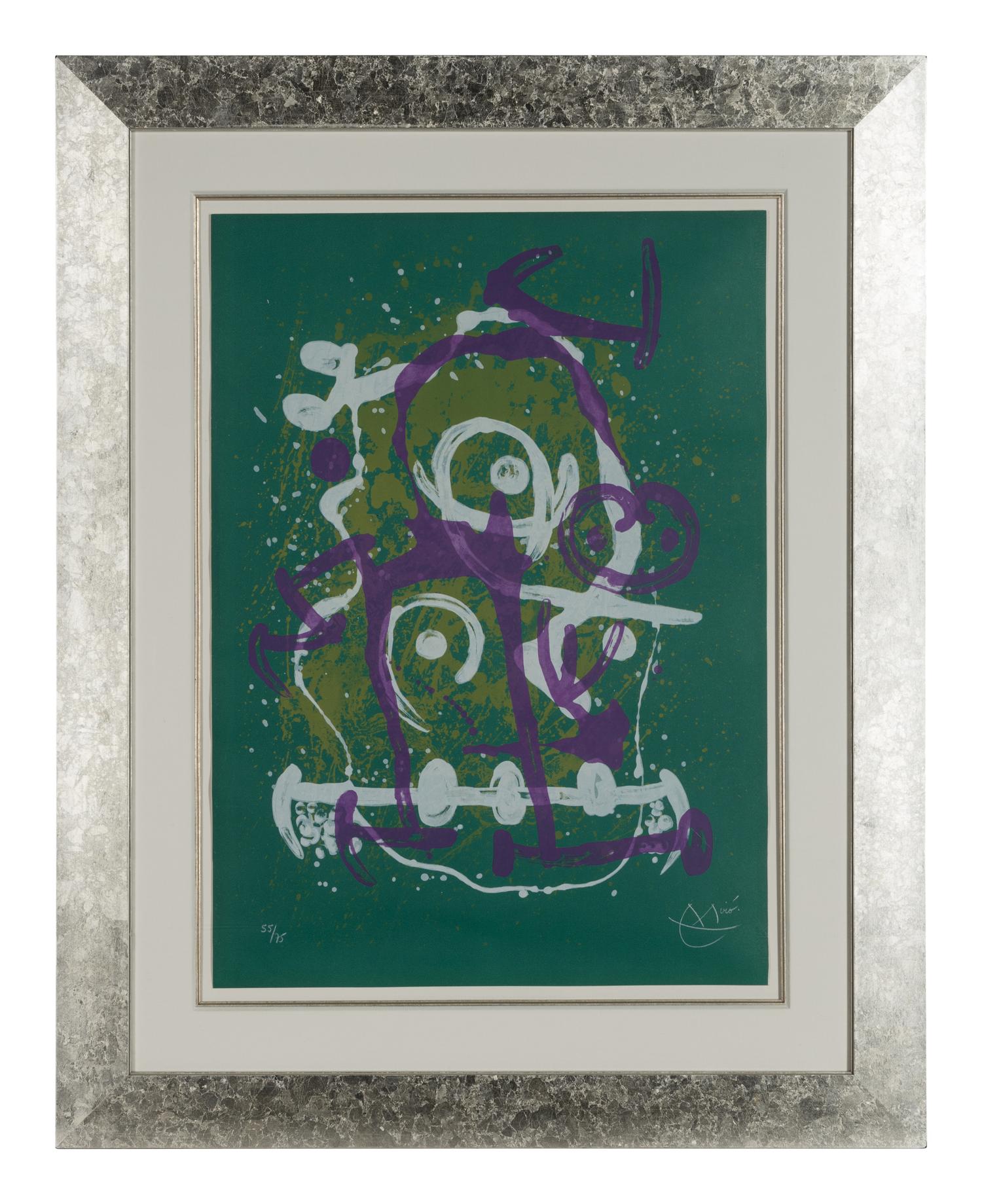Chevauchée - vert violet brun , 1969