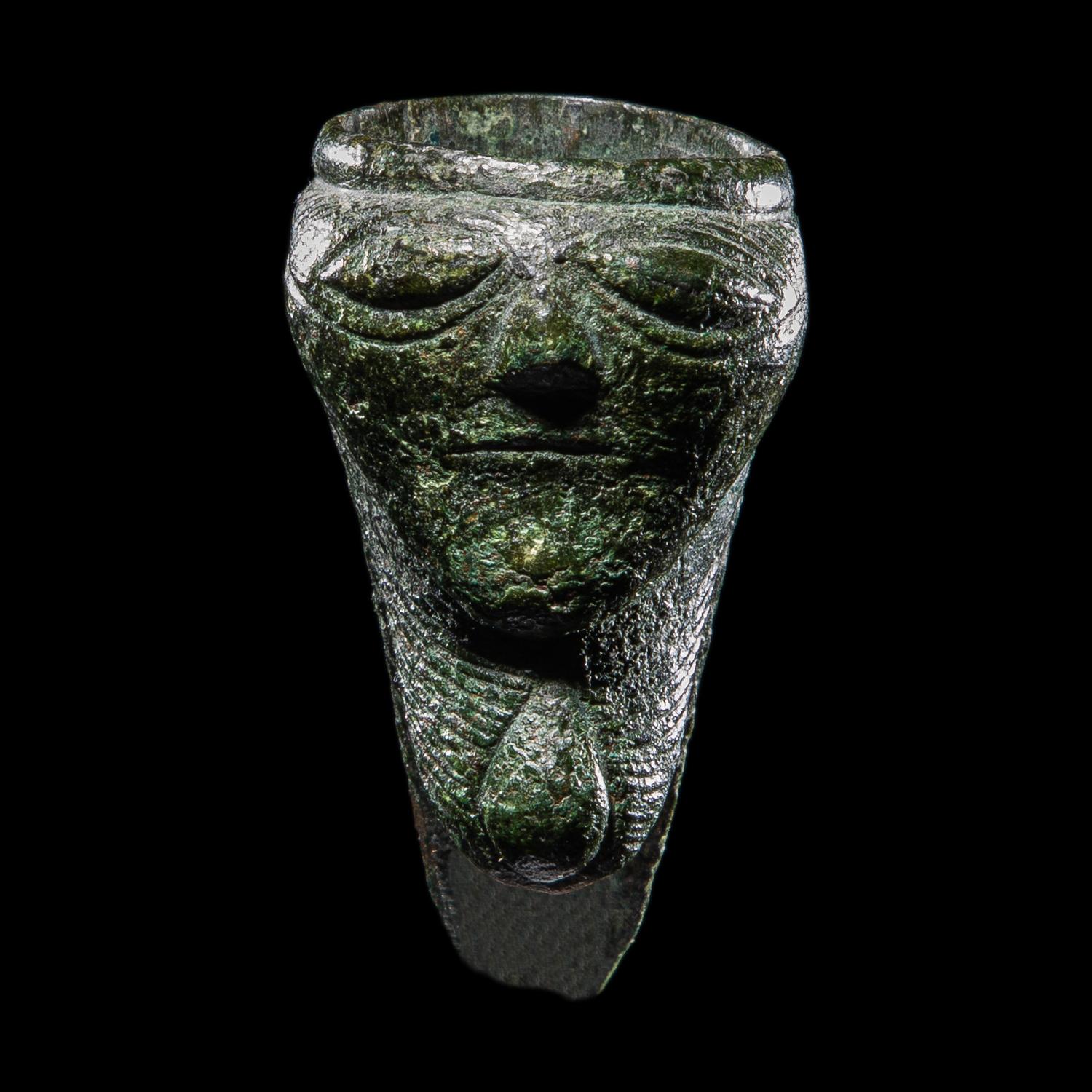 A Celtic Bronze Spout