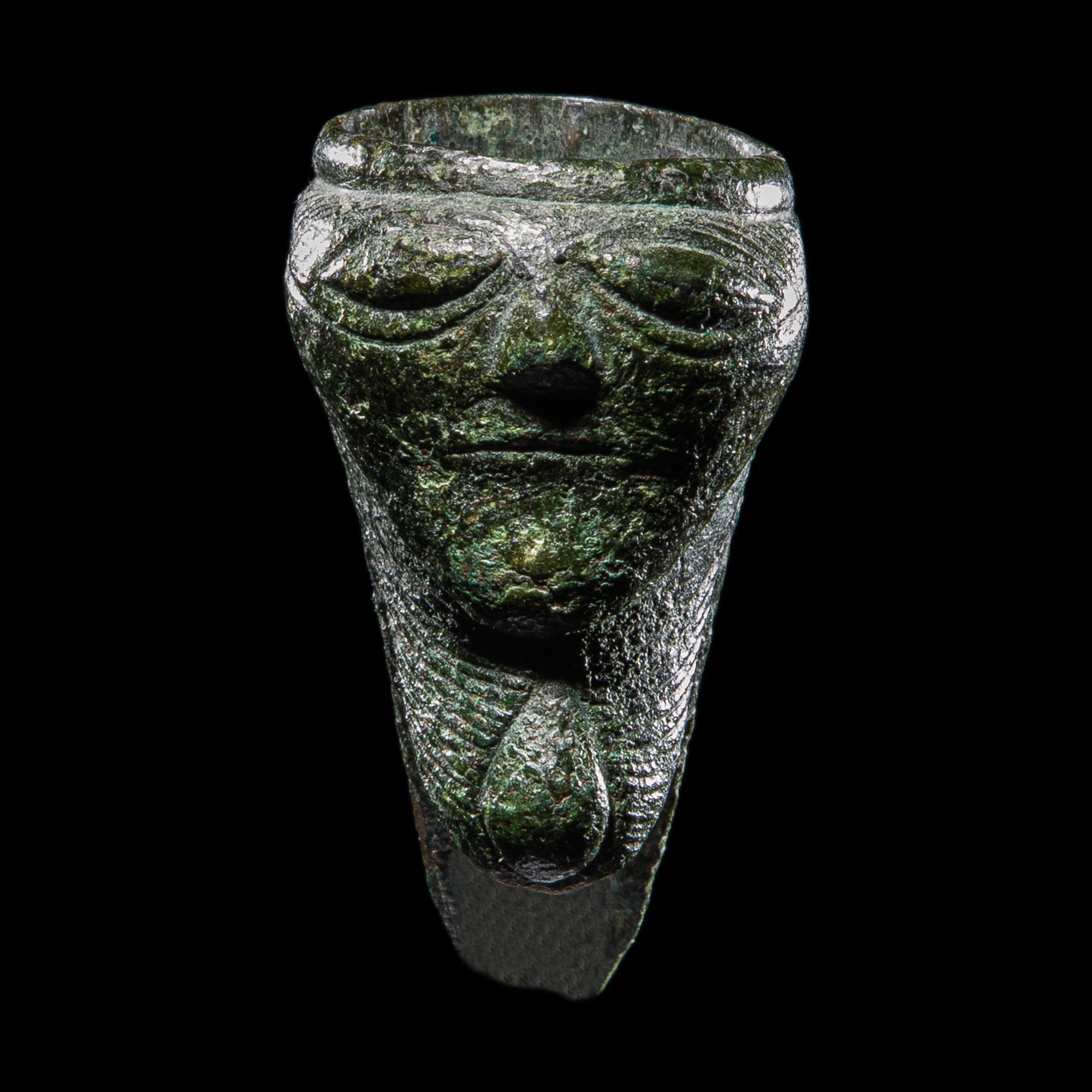 A Celtic Bronze Spout