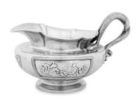 An American Silver Creamer