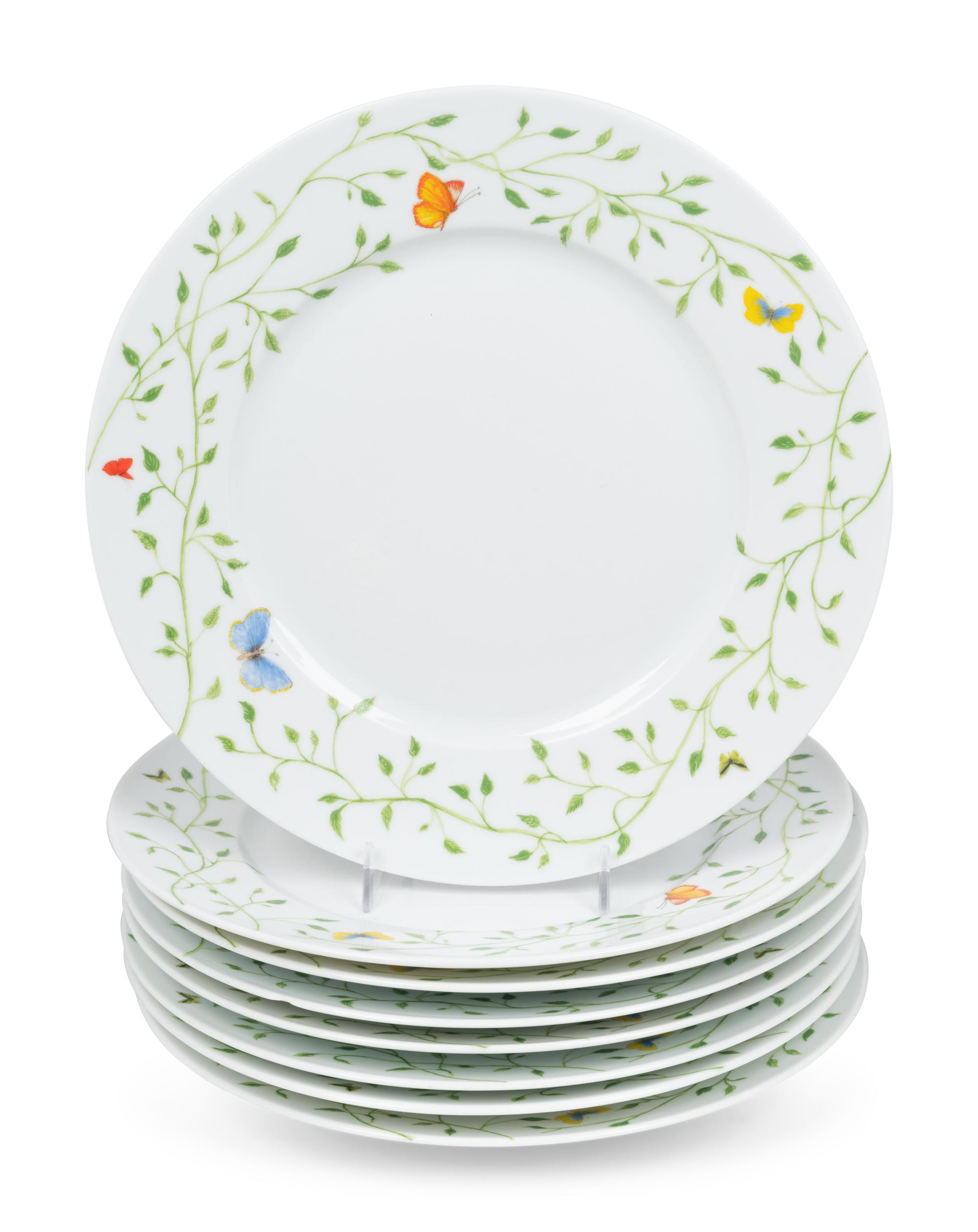 A Raynaud-Limoges Histoire Naturelle Porcelain Dinner Service