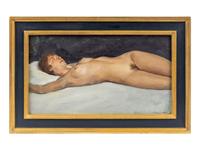 Reclining Red-Haired Nude