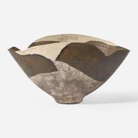 Wayne Higby (American, b. 1943) Landscape Series Bowl, USA, circa 1980