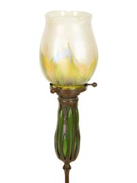 A Tiffany Studios Candlestick