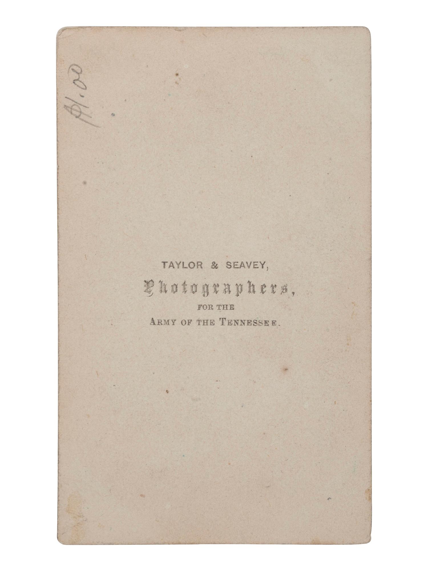 MILROY, Robert Huston (1816-1890). General Orders No. 28. Clarksburg, VA, 22 October 1862, with autograph note signed ("Milroy") at foot. [ With :] SIGNED CDV portrait of General Milroy. N.p.: Taylor & Seavey, n.d.