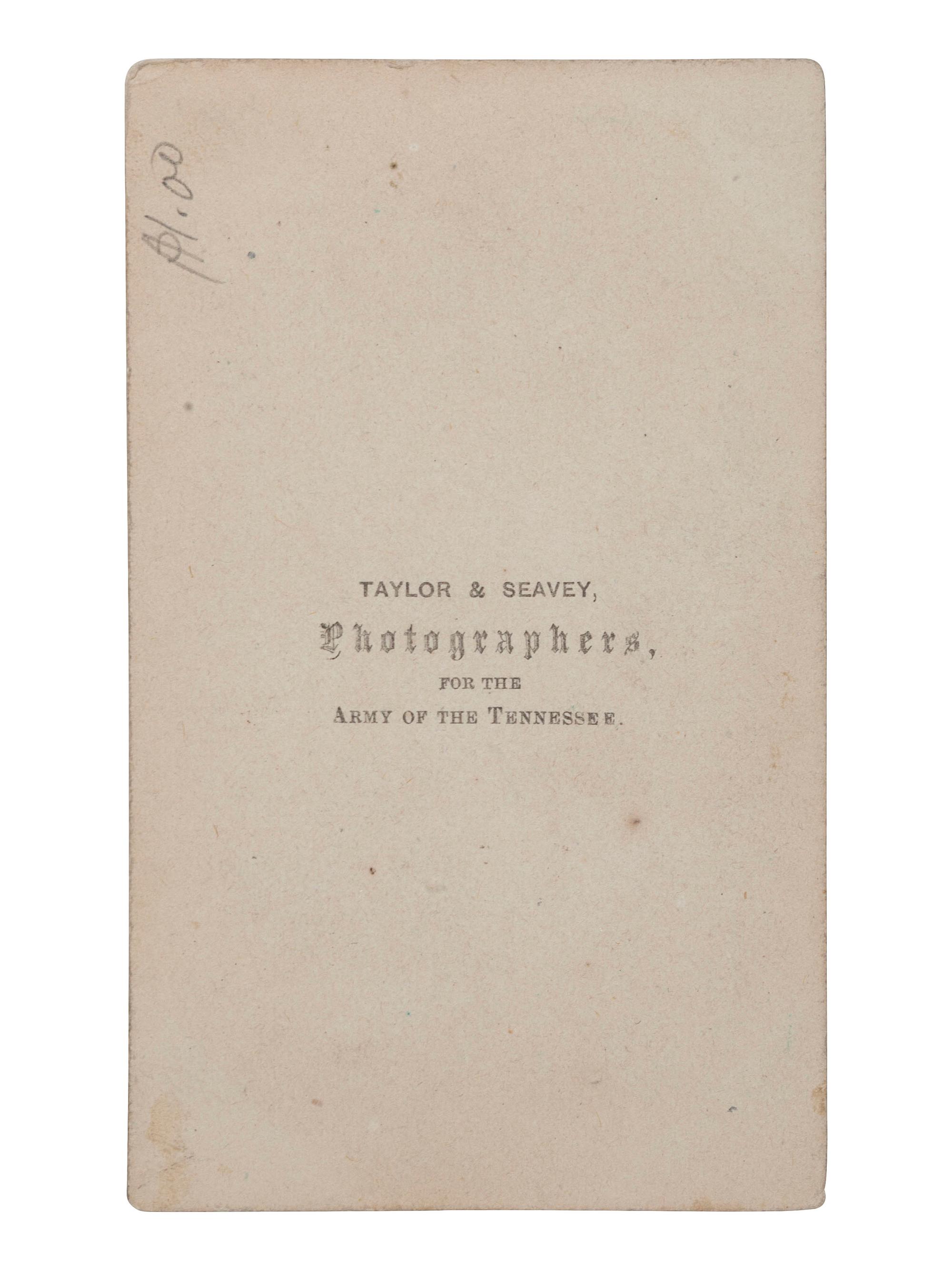 MILROY, Robert Huston (1816-1890). General Orders No. 28. Clarksburg, VA, 22 October 1862, with autograph note signed ("Milroy") at foot. [ With :] SIGNED CDV portrait of General Milroy. N.p.: Taylor & Seavey, n.d.
