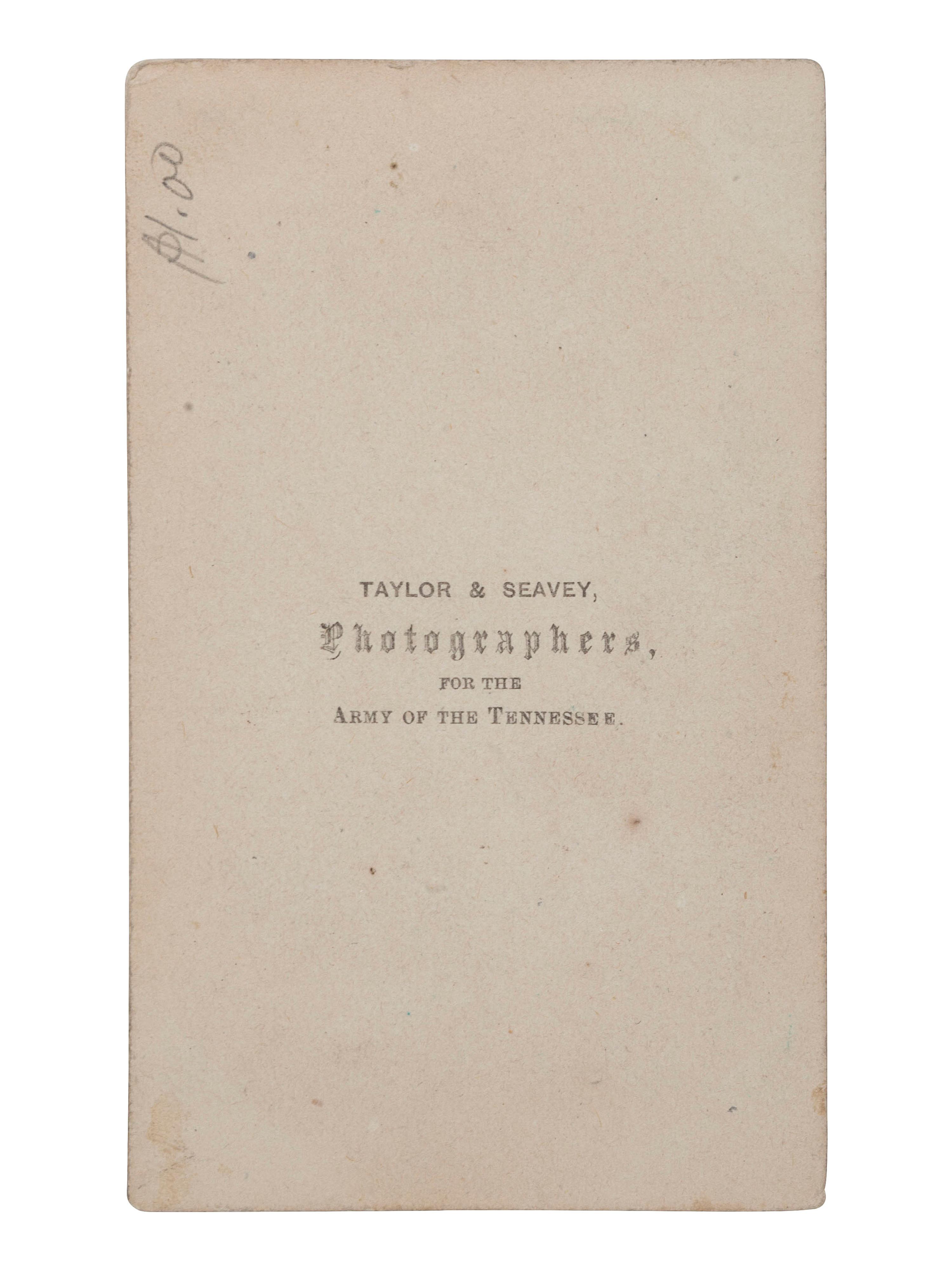 MILROY, Robert Huston (1816-1890). General Orders No. 28. Clarksburg, VA, 22 October 1862, with autograph note signed ("Milroy") at foot. [ With :] SIGNED CDV portrait of General Milroy. N.p.: Taylor & Seavey, n.d.