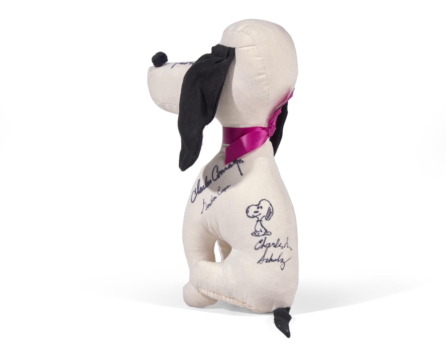 [Space] Schulz, Charles, and Alan Bean, and Dick Gordon, and Charles Conrad, et al. Signed Snoopy Doll