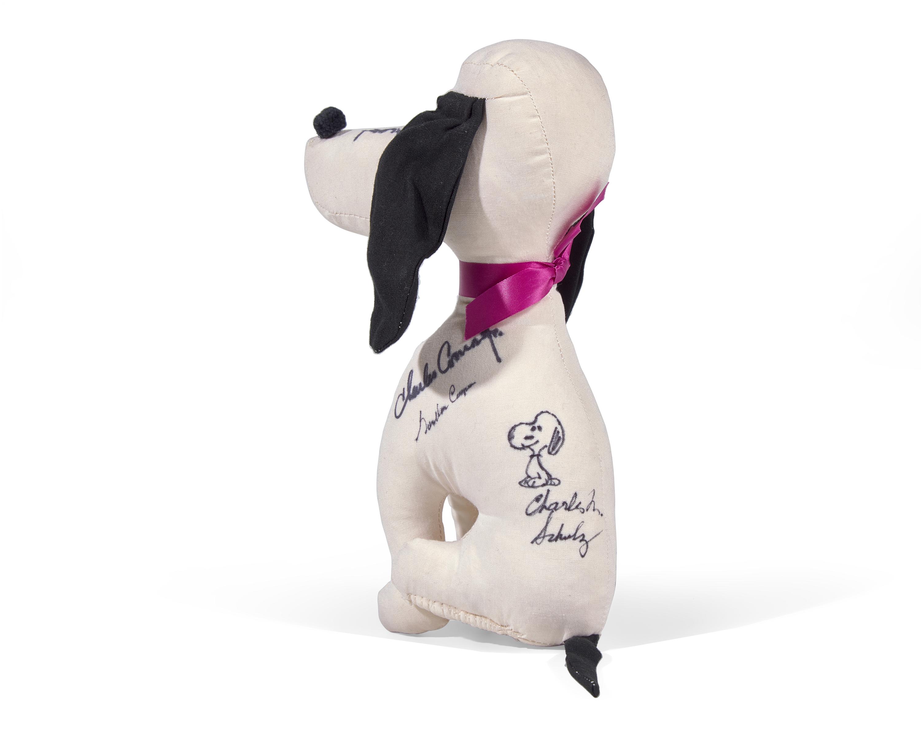 [Space] Schulz, Charles, and Alan Bean, and Dick Gordon, and Charles Conrad, et al. Signed Snoopy Doll