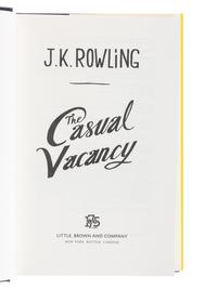 ROWLING, J.K. (b. 1965). A group of 7 works by Rowling, comprising: