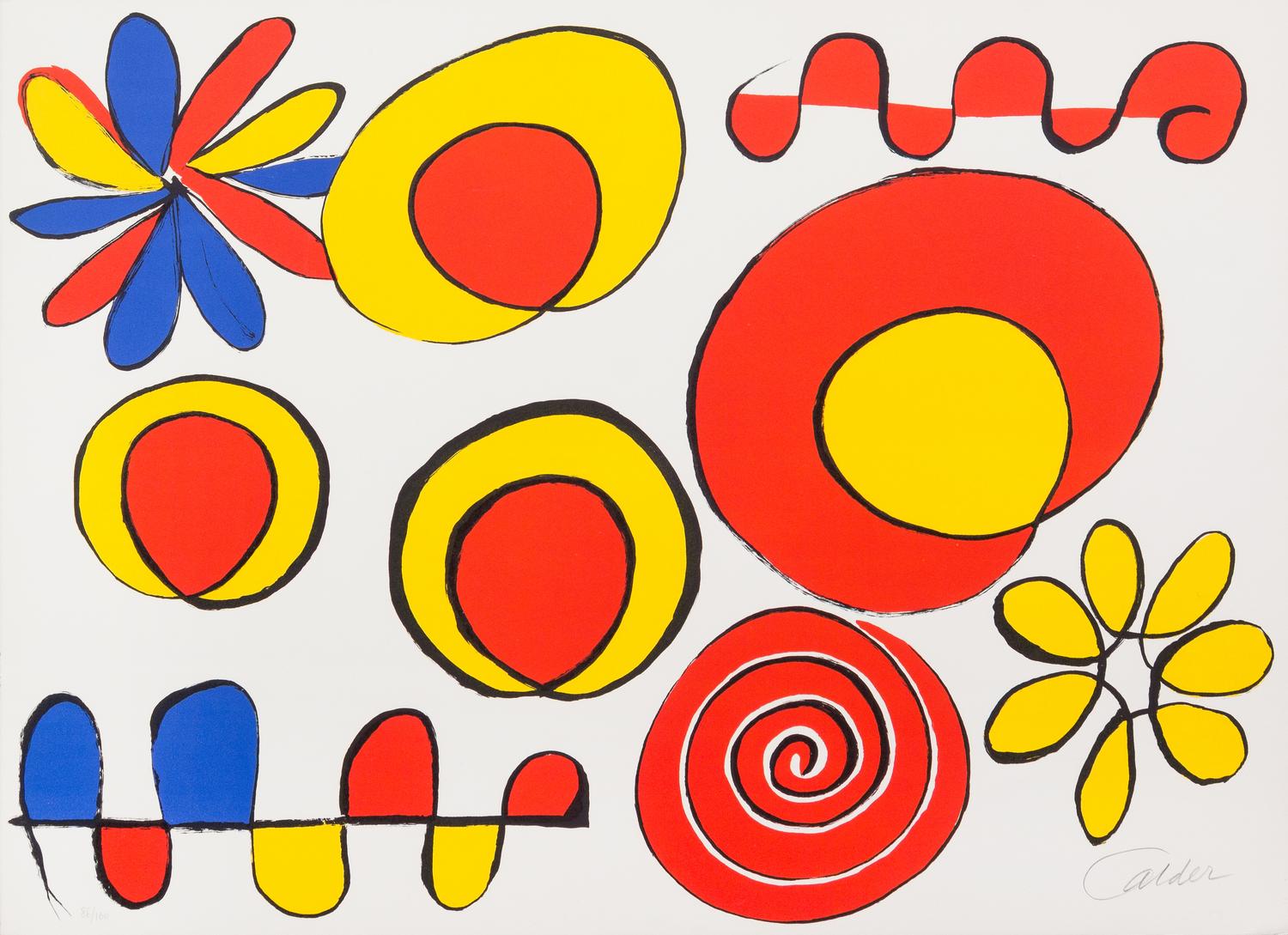 Alexander Calder, (American, 1898-1976), Untitled
