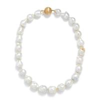 CULTURED BAROQUE PEARL NECKLACE