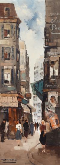 The Streets of Paris (a pair of works)