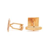 BICOLOR GOLD CUFFLINKS