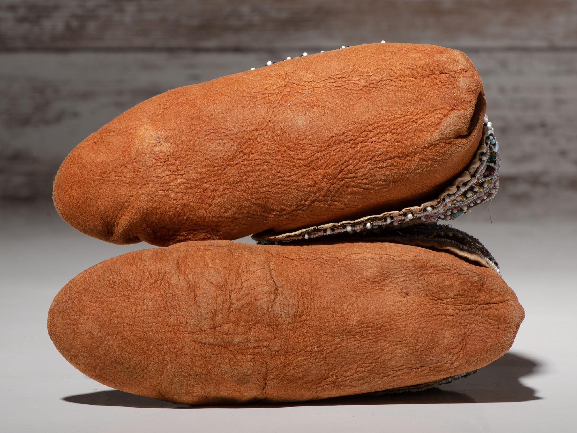 Eastern Woodlands Beaded Moccasins