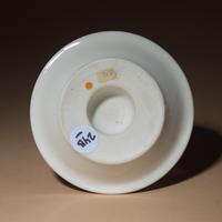 A Chinese Blanc-de-Chine Porcelain Cup and Associated Lotus Stand, 17th-18th Century — 清早中期 德化白瓷茶杯與蓮花盞托一套