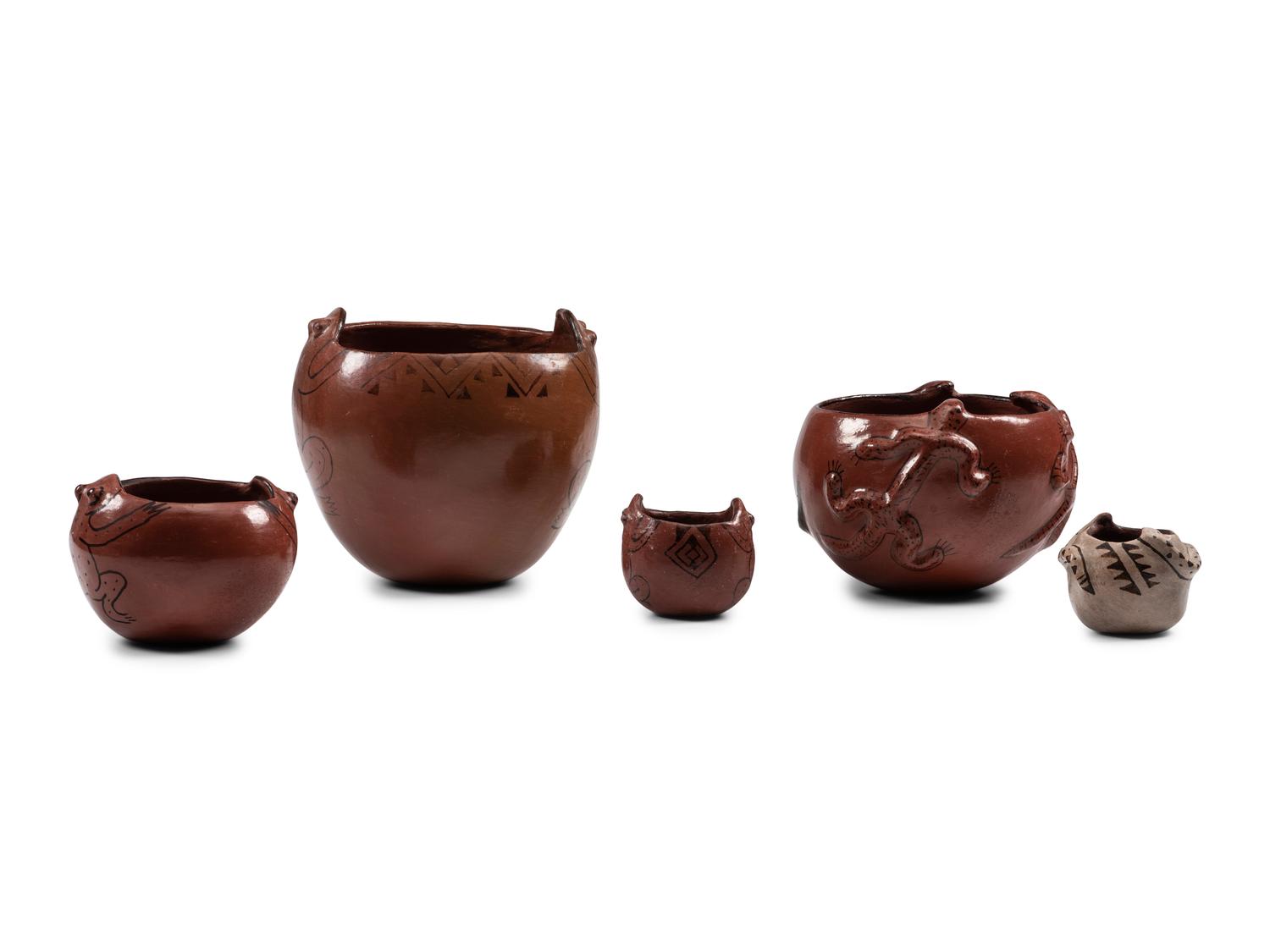 Maricopa and Tohono O'odham Pottery, with Reptiles and Amphibians