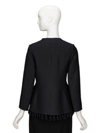 Christian Dior, Black Tassel-Trimmed Jacket
