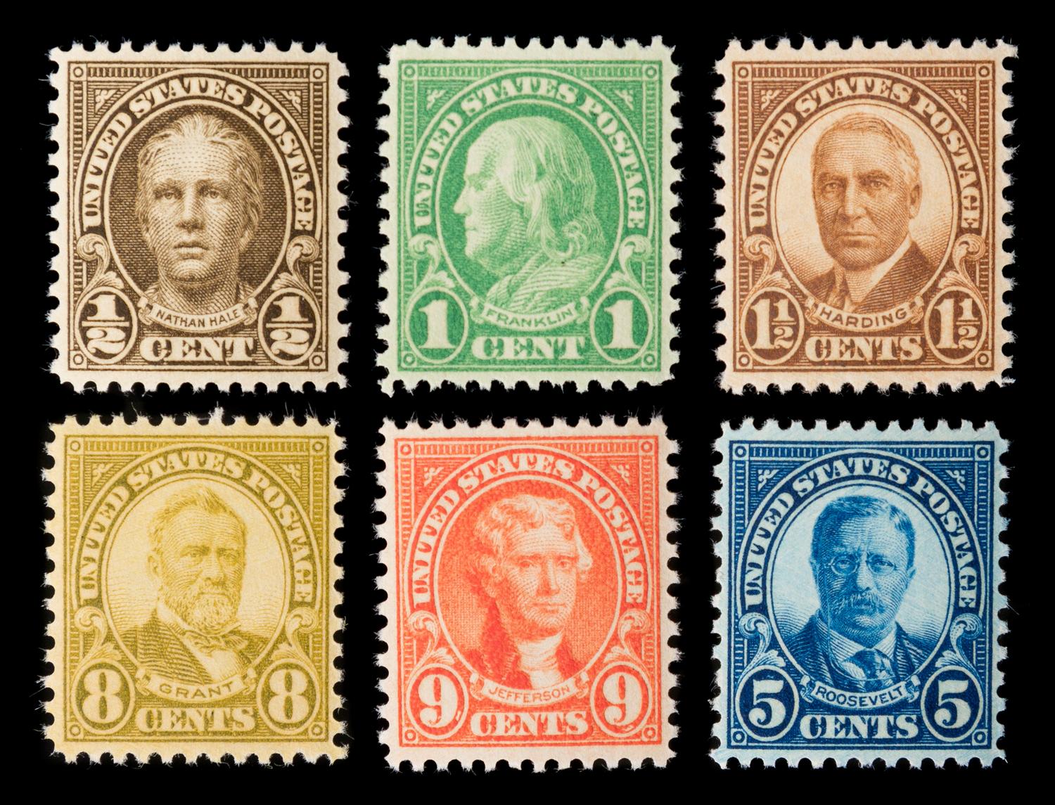 A Collection of United States Commemorative, Special Delivery and Airmail Stamps — 1901-1952