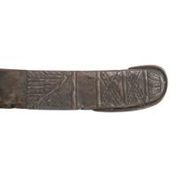 Philadelphia Style Silver Hilted Officer's Saber with Eagle Head Quillon S-Guard and Silver Washed Copper Scabbard
