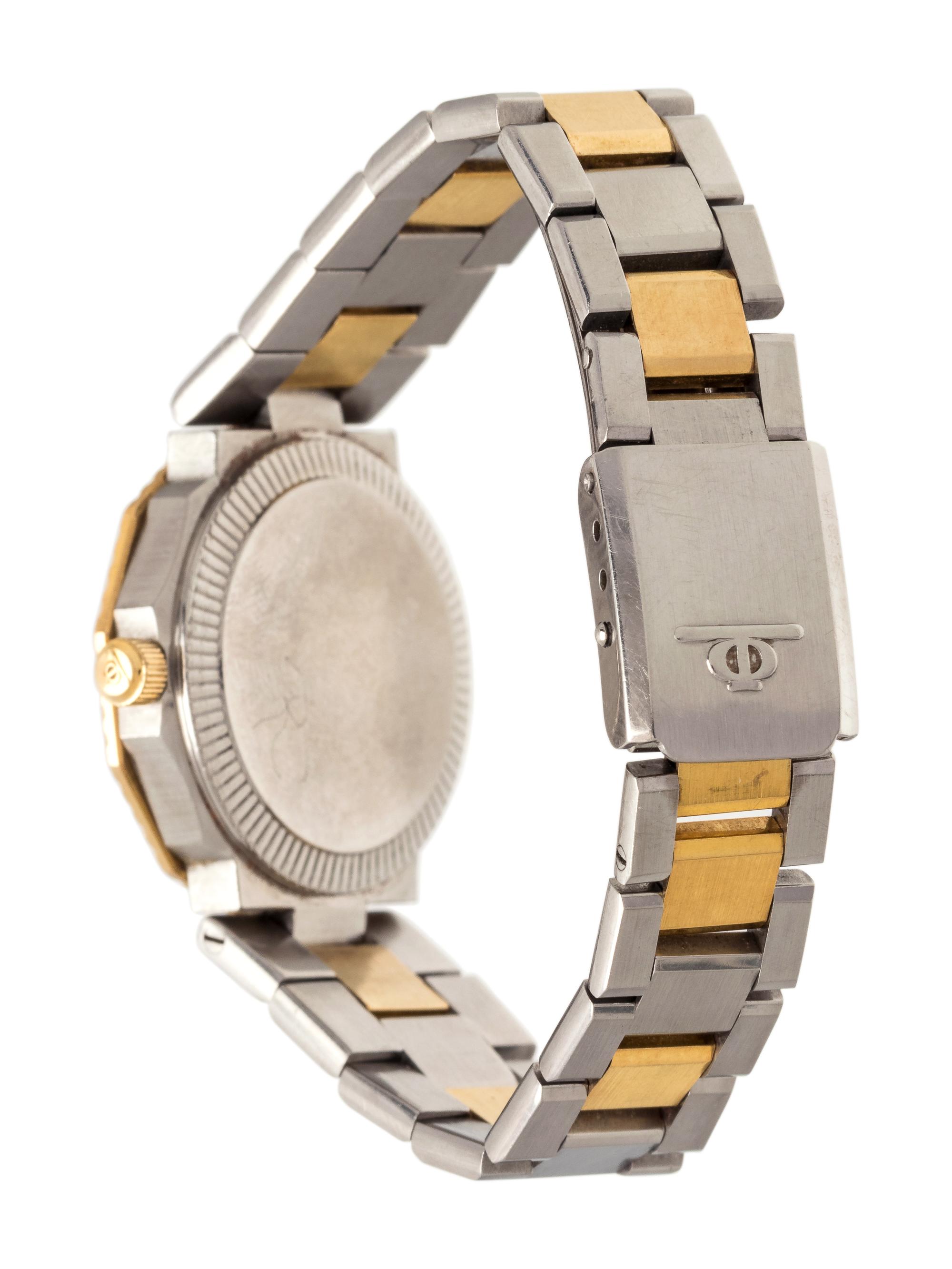 BAUME & MERCIER, YELLOW GOLD AND STAINLESS STEEL 'RIVIERA' WRISTWATCH