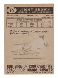 A 1959 Topps Football Complete Set,