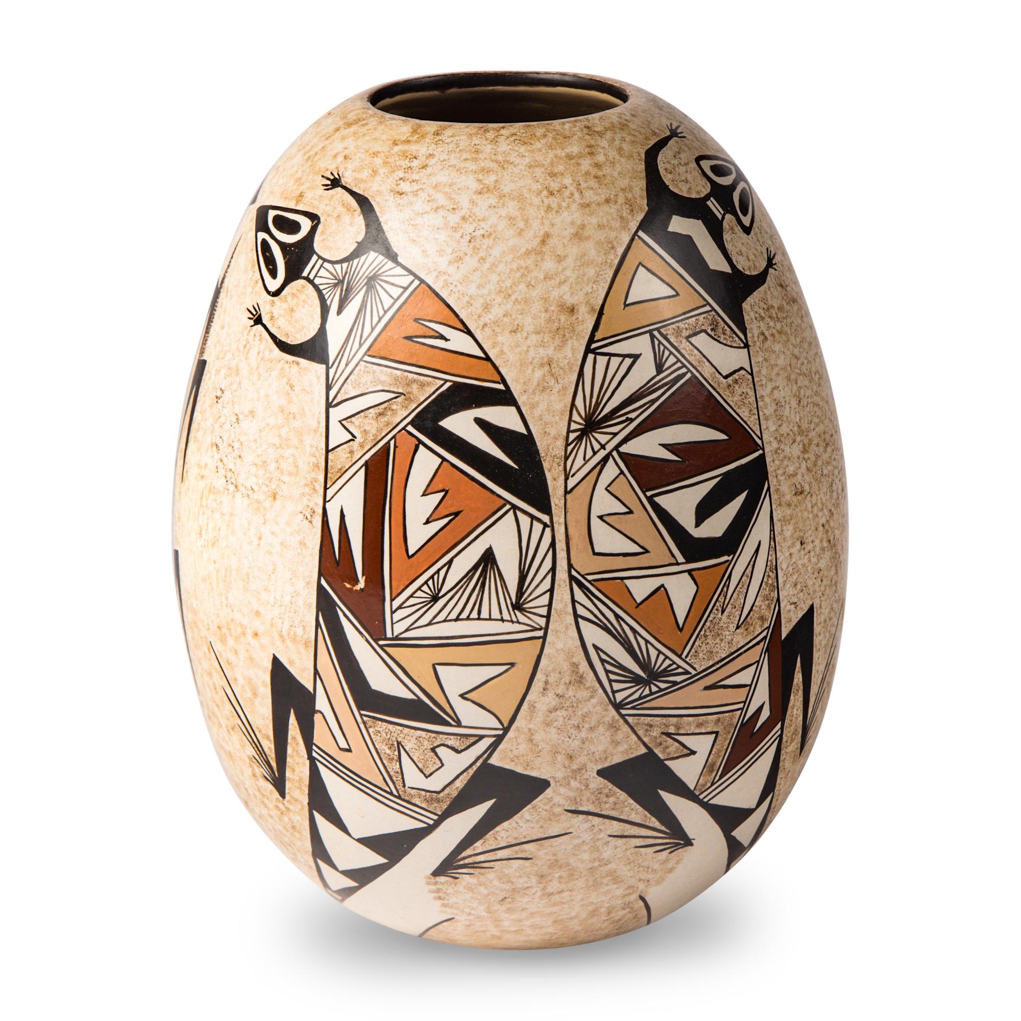Sylvia Naha (Hopi, 1951-1999) — Pottery Jar