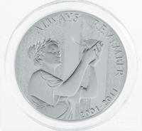 A Pair of United States 2011-W September 11, 2001 Memorial Limited Edition First Strike 1 Oz. Silver Medals