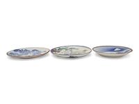 Three Japanese Porcelain Chargers