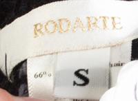 A Rodarte Black and Blue Mohair Blend Skirt, Size S.